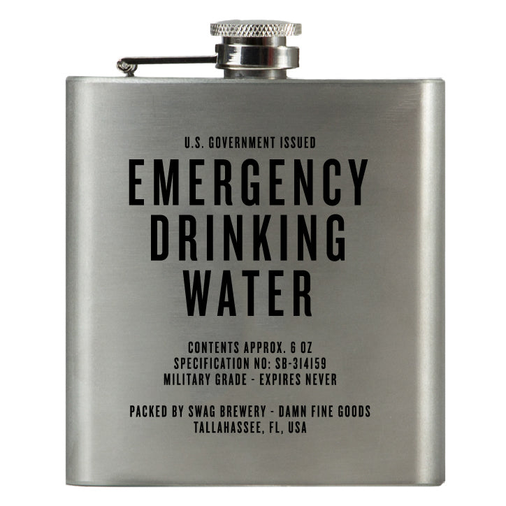Emergency Drinking Water - Honest Flask