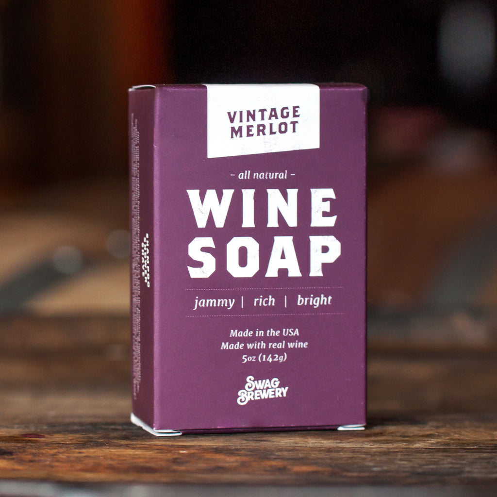 Wine Soap (Vintage Merlot) - 3-PACK