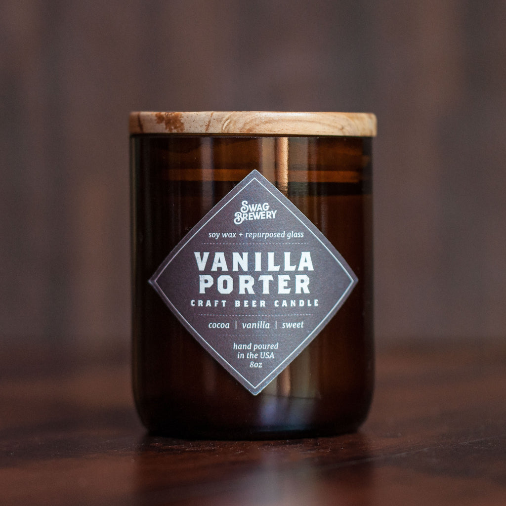 Vanilla Porter Brew Candle