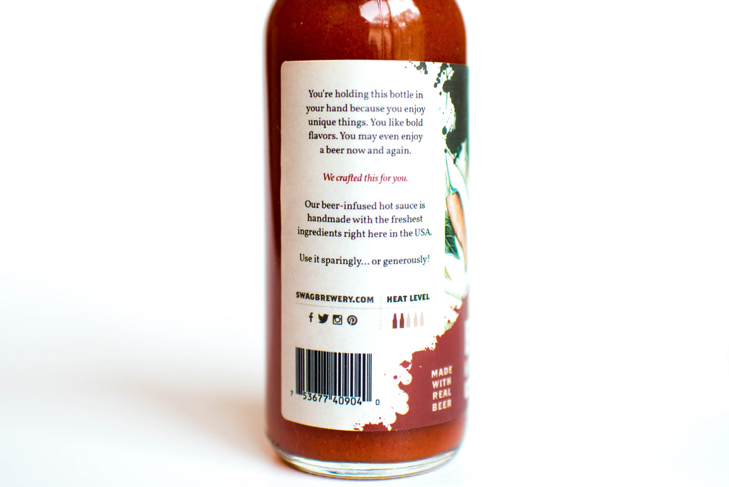 Beer-Infused Hot Sauce (3-Pack)