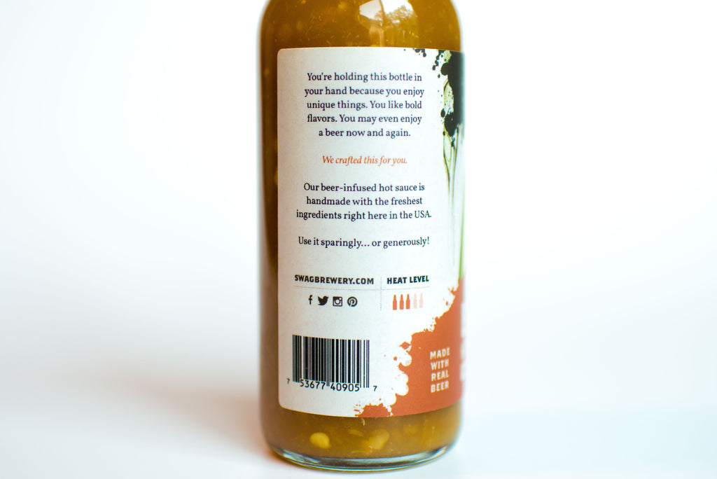 Beer-Infused Hot Sauce (3-Pack)