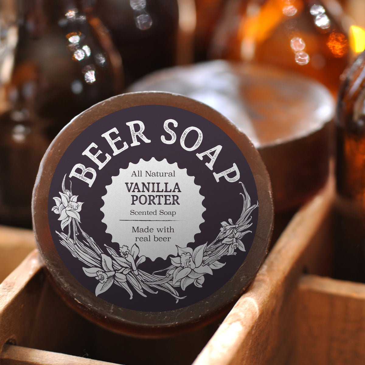 Beer Soap (Vanilla Porter) // Smells Great // Made in USA // Perfect Gift For Beer Lovers! | Swag Brewery | Damn Fine Goods