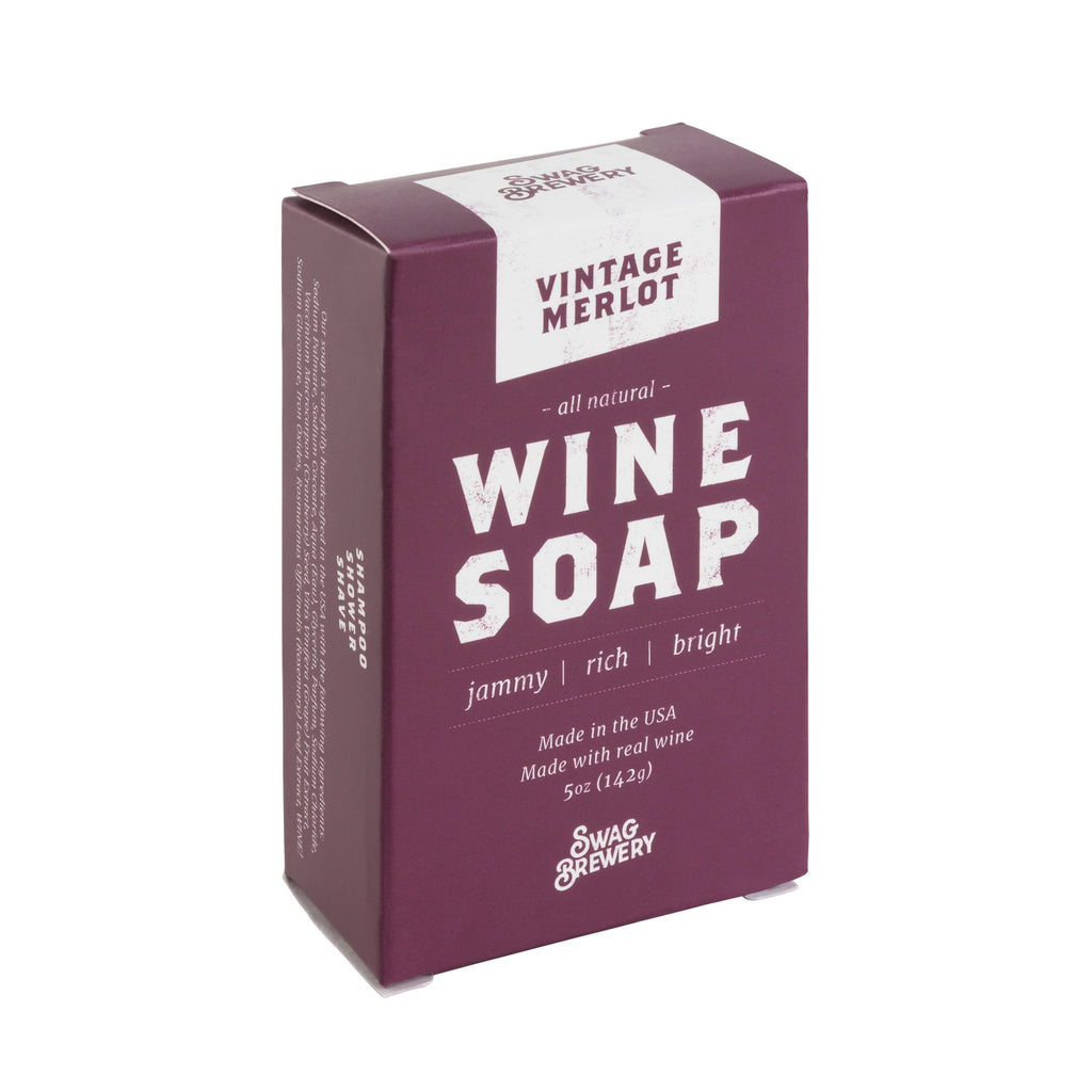 Wine Soap (Vintage Merlot) - 3-PACK