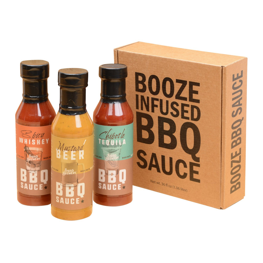 Booze-Infused BBQ Sauce (3-Pack)