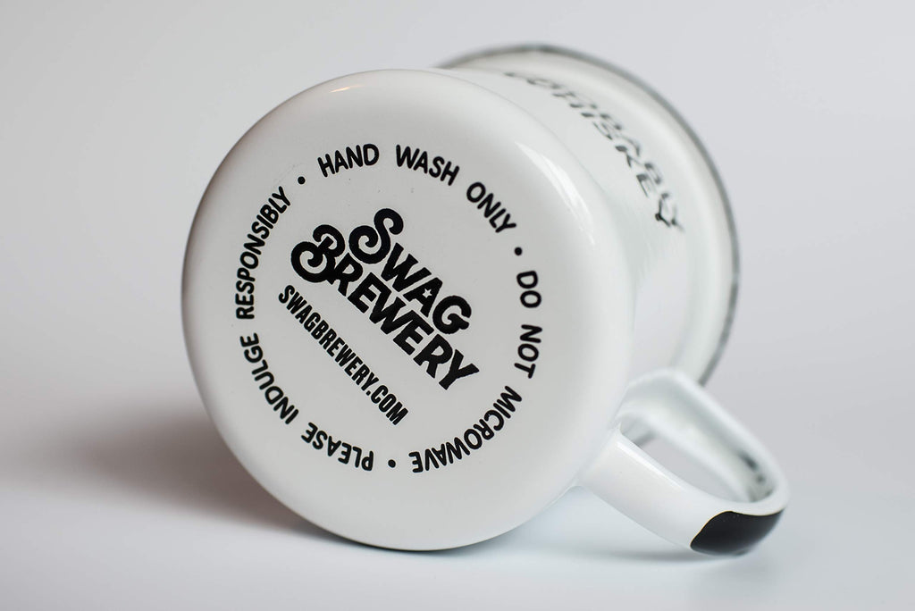 Probably Bourbon - Enamel Campfire Mug