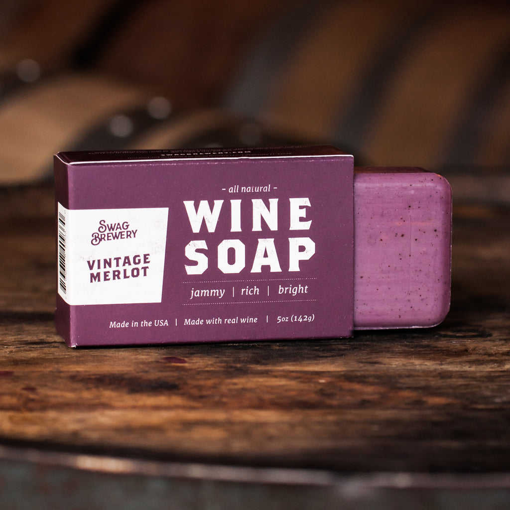 Wine Soap (Vintage Merlot) - 3-PACK