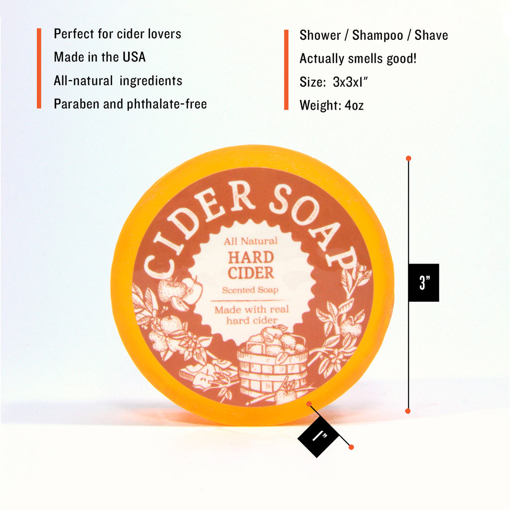 Cider Soap with Real Hard Cider