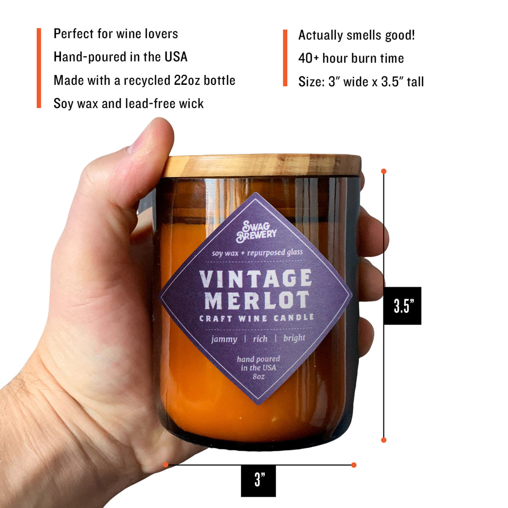 The Brew Candle 3-Pack (Hoppy IPA + Bourbon Whiskey + Vintage Merlot)